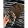 Pantalones de Chándal de Pana Resistentes al Frío y Cálidos para Exteriores del Noreste para Hombre, Pantalones Gruesos de Algodón de Invierno, Pantalones Casuales Pesados de Estilo Retro Americano