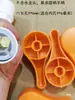 Llave de Grifo de Plástico de 4 Puntos para Exteriores, Manija de Grifo para Lavadora, Manija de Grifo de Agua Anti-Apertura, Accesorios Clave