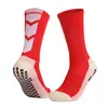 Meias de Futebol Transfronteiriças, Cano Médio Estilo Flecha, Meias Absorventes de Suor e Antiodor com Pontos de Borracha Antiderrapantes