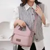 Bolso de Mano Multicapa Ligero de Gran Capacidad de Comercio Exterior Modelo Nuevo 2025 Bolso de Hombro Simple Versátil Casual Bolso Cruzado para Mujer