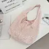 5813 Bolso de Hombro Ligero con Cordones Estilo Coreano Nuevo Bolsos Chaleco de Gran Capacidad para el Verano Bolso Tote Commuter con Lazo