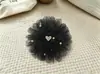 Flores de Organza con Perlas Hechas a Mano, Estilo de Hada y Hermosas, Pinzas para el Cabello Versátiles de Bricolaje, Accesorios para el Cabello, Accesorios para Ropa