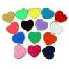 Toalha autoadesiva multicolorida Love, sem costura, bordada, bolsa Gretel, roupas, faça você mesmo, capa de celular, decoração de conta de mão, adesivo de pano 3m