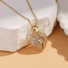 Colar Requintado de Aço Titânio de Celebridade da Internet para Mulheres com Zircônia Micro-Cravada, Luxo Acessível Elegante, Joia Corrente Clavicular Estilo Ins Fashion que Não Desbota