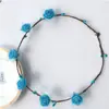 Paisaje Marino Chica del Bosque Guirnalda de Vid para el Cabello Corona Diadema Accesorio para el Cabello de Novia Código QR Promoción en Tienda Regalo Venta al por Mayor