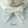 Renda Retro Recorte Laço de Pérola Acessórios de Tecido DIY Mala Sapato Flor Chapéu Acessórios Acessórios de Vestuário