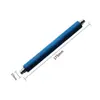 Accesorios Completamente Automáticos para Máquina Plegadora de Lingotes de Oro, Rodillo de Goma Fina Azul para Prensado de Papel, Longitud Total 175, Longitud de Goma 152, Diámetro 17