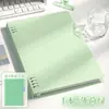Papel Kraft Espessado B5 Caderno de Folhas Soltas Destacável Simples de Alto Valor Caderno A5 Cor Pura Bloco de Notas de Estudo