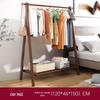 Cabideiro de chão para casa cabideiro de madeira maciça quarto moderno simples prateleira de armazenamento cabideiro cabideiro de roupas interno