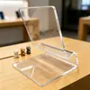 Soporte de Teléfono Móvil de Acrílico para Escritorio Persona Perezosa Portátil Soporte para Teléfono Transparente de Plexiglás Soporte de Exhibición para Teléfono Hecho a Medida