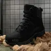 Botas de Combate Militares Multiterreno para Hombre Tallas Grandes Anti-Colisión Antideslizantes Resistentes al Desgaste Zapatos Deportivos Todoterreno para Exteriores Envío Directo
