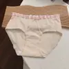 "Fresco y Casual" Ropa Interior de Algodón Puro con Encaje a Cuadros Miu para Niñas 10A Algodón Antibacteriano Calzón con Entrepierna Extendida