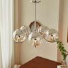 Lustre Vintage Bauhaus Maçã Espaço Sala de Estar Moderno Quarto Sala de Jantar Designer Meio Antigo Iluminação Criativa