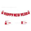 2026 Nuevo Festival de Primavera Tela No Tejida Feliz Año Nuevo Banner Decoración de Escena Interior de Centro Comercial Día de Año Nuevo Guirnalda