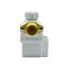 Válvula Solenoide Solar Interfaz de Cuatro Puntos Calentador de Agua Control Automático Válvula de Suministro de Agua Dc12V24Vac220V
