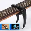 Capotraste de Metal para Guitarra com Porta-Palhetas, Capotraste Universal para Guitarra Acústica Elétrica Ukulele Acessório de Instrumento
