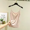 Camisola de Modal para Mujer, Nuevo Estilo de Verano, Ropa Exterior Sexy, Cuello Redondo, Top Corto sin Mangas