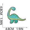 Patches Decorativos para Roupas Infantis Pequeno Dinossauro Bordado Computadorizado Termocolante Pterossauro Bordado Sublimático Patches Venda por Atacado