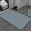 Alfombrilla de Piso de Tierra de Diatomeas, Felpudo de Puerta de Baño, Felpudo de Baño Fácil de Cuidar, Felpudo Antideslizante de Tierra de Diatomeas para Puerta de Entrada