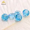 Diamante de alto carbono lapidação gelo, sortimento redondo branco e colorido, atacado de pedras soltas do fabricante, zircônia cúbica sintética