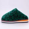 Pantuflas de Tela Hechas a Mano Pantuflas de Algodón Zapatos de Luna de Tacón de Bolsa para Mujer Otoño e Invierno Maternas Suela Gruesa Edad Media y Avanzada Forradas de Vellón Antideslizantes Resistentes al Desgaste