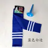 Calcetines de fútbol largos para niños y adultos, unisex, para todo, calcetines deportivos de fútbol a rayas para baile estudiantil, porristas