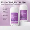 Desodorante Antitranspirante em Bastão Personalizado Lavanda Fragrância de Longa Duração para Reduzir o Odor das Axilas Desodorante Feminino Bastão de Fragrância Antitranspirante