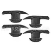 Adecuado para 26 Modelos de Toyota Rav4 Modificación, Tazón de Puerta Exterior Patrón de Diamante ABS Fibra de Carbono Adhesivo Exterior de Coche Hoja de Superficie Brillante