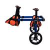 Scooter para perro mascota asistente soporte de pie acción perro anciano rehabilitación plegable adorable carrito asistente