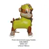 Celebridad de Internet Caricatura de Pie con Ruedas, Juguete Animal de Globo Caminante, Decoración de Cumpleaños para Niños Puesto de Evento Regalo