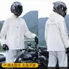 Conjunto Separado de Capa de Chuva e Calça de Chuva Masculino, Conjunto de Capa de Chuva Espessada para Entregadores de Motocicleta Elétrica