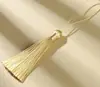 8cm Joyería Sachter Marcador de Libros Accesorios para el Cabello Pompones Gordos de Gama Alta Colgante de Borla Vintage Borla Vertical Colgante