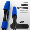 Kit de Vara de Pesca com Isca com Capa Protetora, Suporte de Vara, Molinete Mágico, Vara Lisa, Armazenamento de Equipamento de Pesca, Tampa de Proteção de Vara