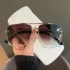 Óculos de Sol Azuis Transparentes Novos 2025 Masculino Retro Dupla Ponte Óculos de Sol para Dirigir Viagem Proteção UV