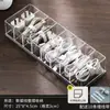 Caja de almacenamiento de cables de datos a prueba de polvo, caja de gestión de cables, caja de recolección de cables de carga para teléfono móvil de escritorio, caja de acabado transparente dividida