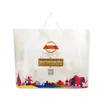 Sacos Plásticos PE com Boca Plana, Sacolas Tote para Roupas, Sacos com Cordão, Sacos Plásticos, Sacos de Embalagem para Compras, Fosco Autoadesivo