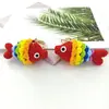 Nuevos Productos de Tejido de Ganchillo Colgante de Carpa Regalo Hecho a Mano DIY Bola de Lana de Tejer Colgante de Muñeca Llavero 5