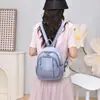 Mochila Nueva Estilo Coreano para Mujer, Ligera Casual para Viajes al Aire Libre, Bolso Cruzado de Pecho de Tela de Nylon, Mochila Pequeña para el Trabajo