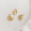 Pacote 14K Pingente Cor Ouro Real Gato Palma Pingente Gato da Sorte Pingente Astronauta Veado Lua Pingente para Pulseira DIY Joia Pingente