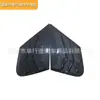 Adecuado para Modelos Kia K5 16-19 Cortinillas para Ventana Triangular Fibra de Carbono Modificado Piezas Decorativas Exteriores para Coche Modelos Mustang