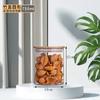 Potes Selados Personalizados, Potes de Armazenamento de Alto Borossilicato, Para Cereais de Cozinha, Lanches, Frutas Secas, Potes para Armazenamento de Chá