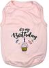Amazon Transfronterizo Explosiones Perro Gato Camiseta de Primavera y Verano Teddy Oso Amargoso Delgada Poliéster Camiseta Estampada Ropa para Mascotas