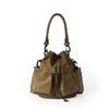 Bolso de Hombro Plegado Único de Tela Oxford para Mujer, Bolso Cruzado Casual de Gran Capacidad para el Día a Día, Bolso Cubo Moderno y Versátil