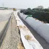 Venda Direta de Fabricante Personalizado de Tecido Geotêxtil Branco para Manutenção de Estradas, Tecido Geotêxtil de Fibra Curta, Tecido Geotêxtil Branco de Poliéster de Fibra Longa