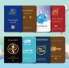 Livro de Atividades Educativas Infantis A5 para Áreas Cênicas com Logotipo Personalizado, Livro de Carimbos para Pontos de Viagem, Crescimento Pai-Filho