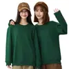 Sudadera Personalizada Cuello Redondo Ropa de Trabajo, Manga Larga Primavera y Otoño, Logo Impreso, Corte Holgado para Actividades Corporativas, Estilo Delgado para Grupos
