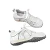 Suela Gruesa Malla Transpirable Zapatos de Entrenamiento Alemanes para Mujer 2026 Verano Nuevos Elegantes Versátiles Zapatos de Papá Casual Zapatos Blancos Forrest Gump