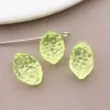 Acrílico Transparente Fruta Estéreo Limón Colgante Colgante Hecho a Mano DIY Pulsera Collar Llavero Accesorios de Joyería