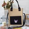Bolsa de Ombro, Bolsa de Mão, Bolsa Dupla Face de Feltro, Bolsa de Presente Comercial, Bolsa de Viagem para Banquete de 100 Dias do Bebê, Grande Capacidade de Armazenamento e Portátil