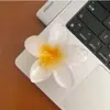Amazon Transfronterizo Popular Clip para el Cabello de Plumeria Degradado Pinza para el Pelo de Flor para Cola de Caballo Alta Tocados Acrílicos Venta Caliente